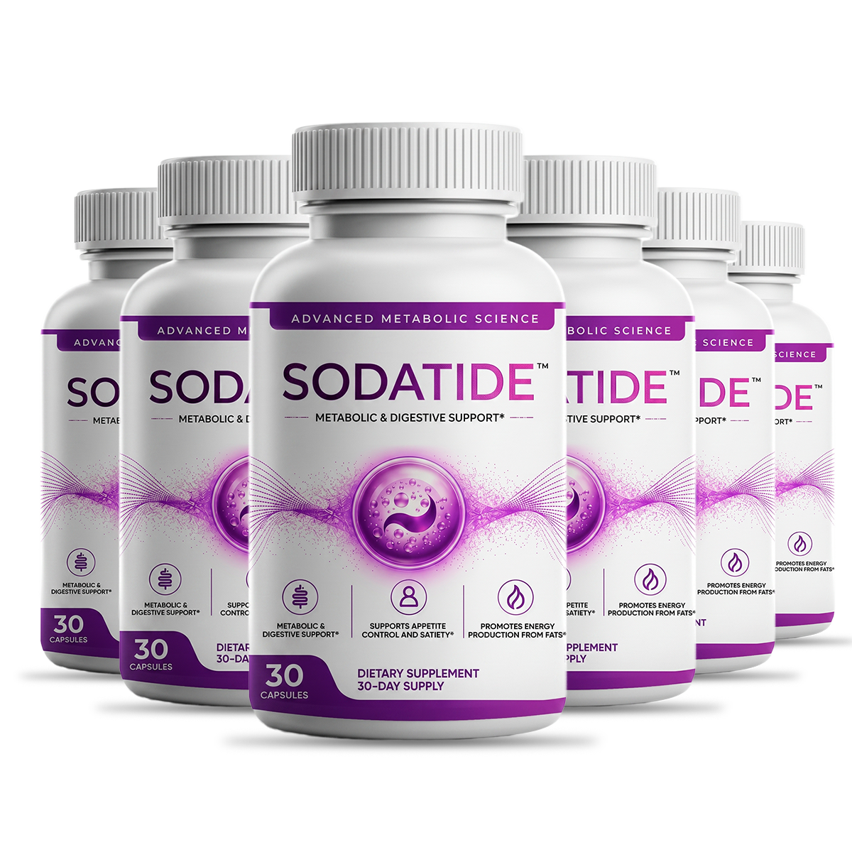 SodaTide 6 Bottle Package
