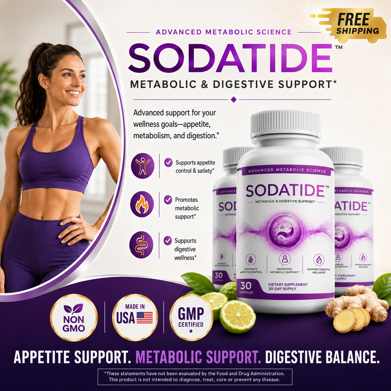 SodaTide digestive and microbiome support